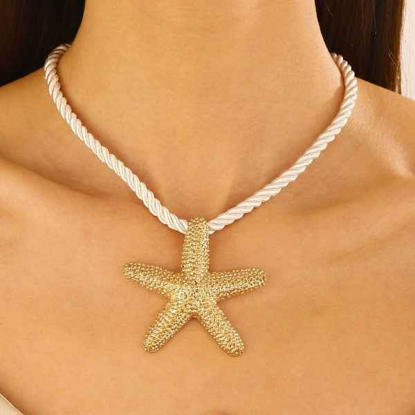 Starfish Necklace for Women Necklaces Jewelry Gift Gold One size f005eb19-1515-4f1f-8336-1f73dafeec00