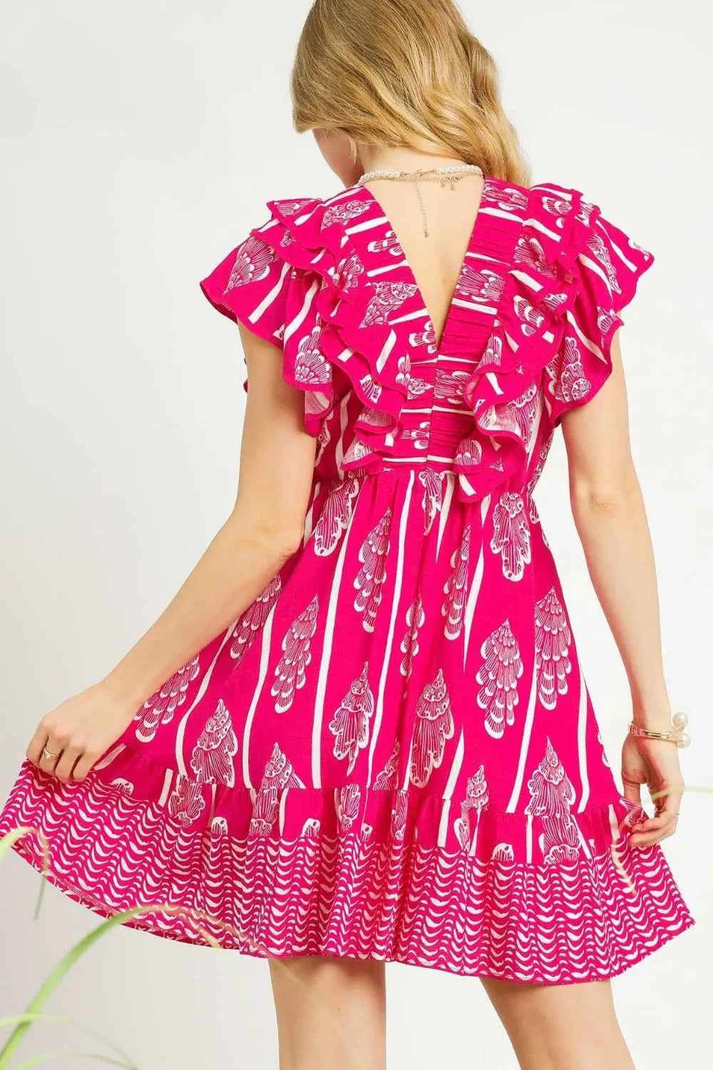 Umgee Off-Shoulder Paisley Print Ruffled Mini Dress f008305e-a0cf-4520-8260-313859cc9dd6-Max-Origin
