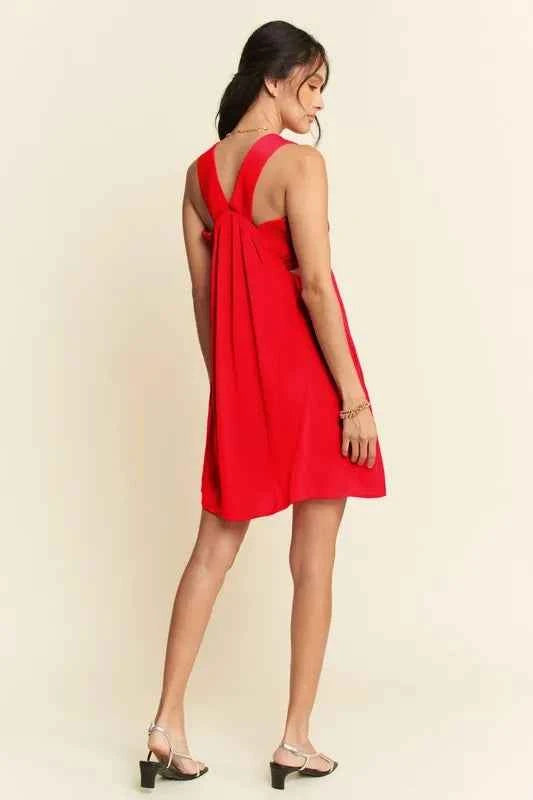 Davi & Dani Washed Satin Cutout Skirt Bandeau Mini Dress f03c184c06894b6ea793f703aee5aebb-Max-Origin