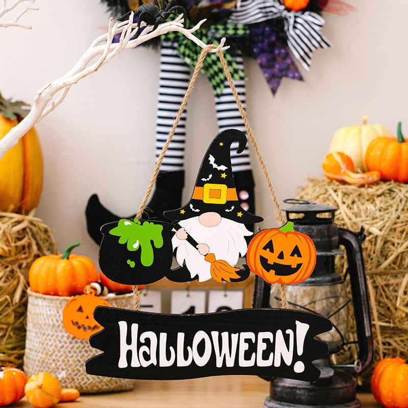 HALLOWEEN TRICK OR TREAT Hanging Widget Witch One Size f049ad77b5124187b3c1b001cf6020c4-Max