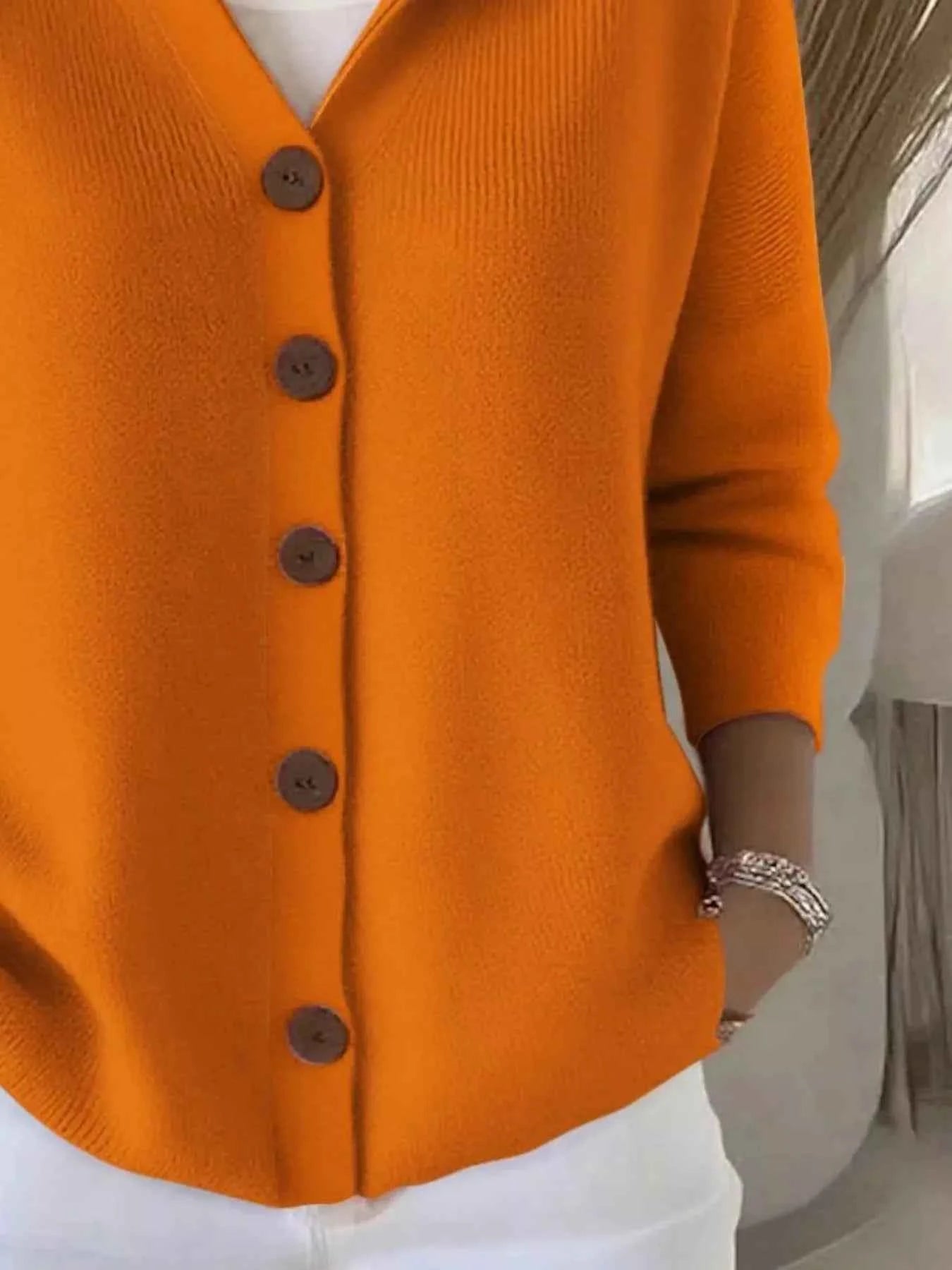 Full Size Hooded Button-Down Knit Cardigan Plus Size f056df55-c42b-4466-b240-6e490f6d7b96-Max-Origin