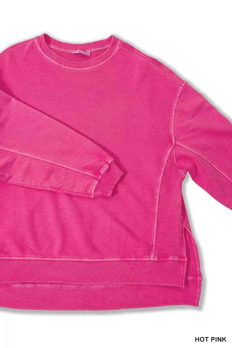 Zenana Full Size French Terry Pigment Dye & Enzyme Washing Pullover Plus Size f06b392f41c34f629377437f5437152f-Max-Origin