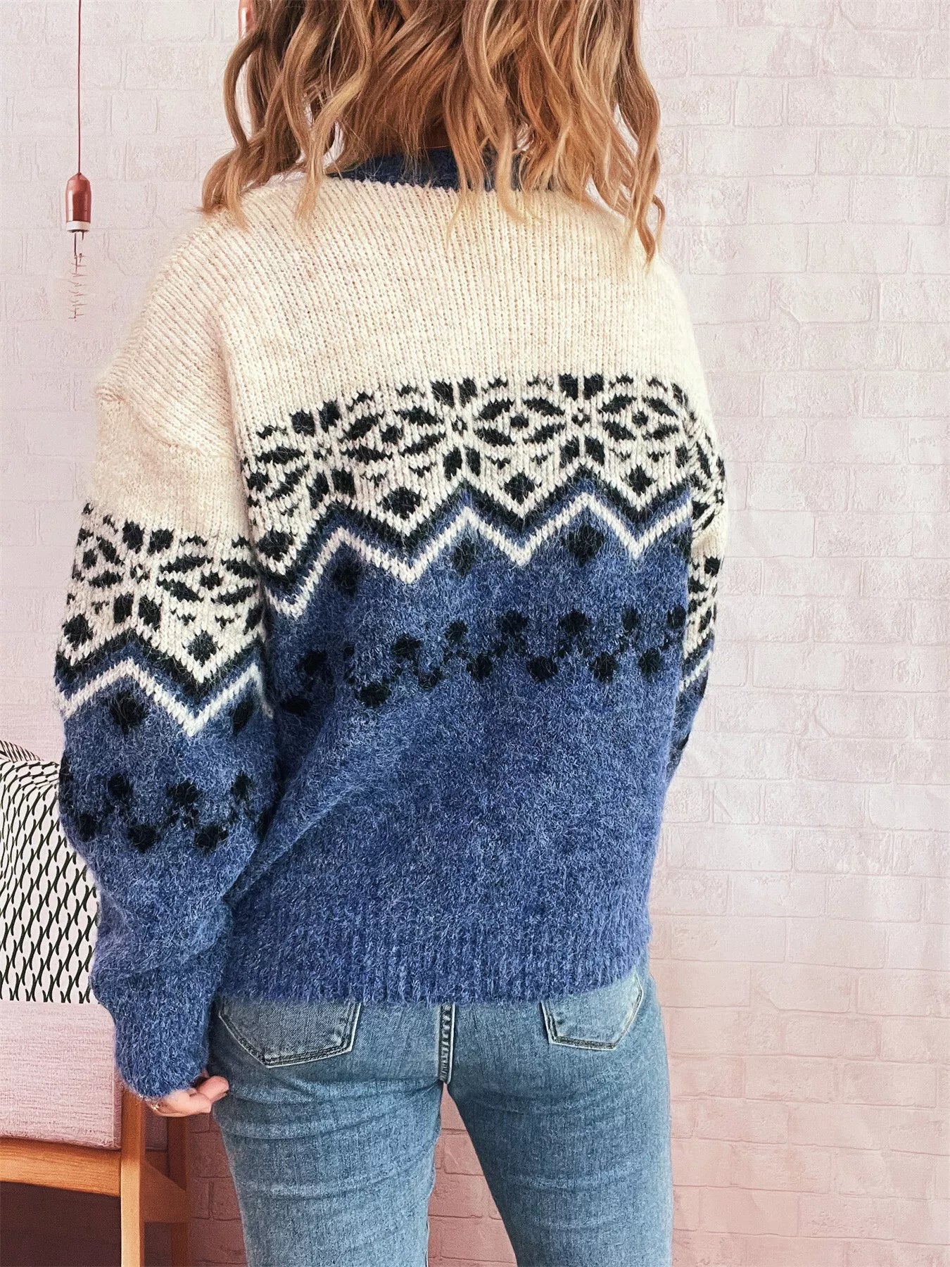 Christmas Button Up Drop Shoulder Cardigan f07571df66604f70bd903a1b79636be7-Max-Origin
