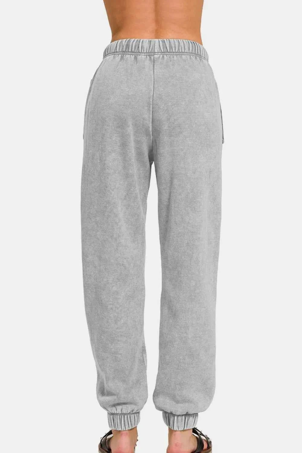 Zenana Full Size Acid Wash Fleece Drawstring Sweatpants with Pockets f0ba5a62-463d-4158-bd60-b2879aac38de-Max