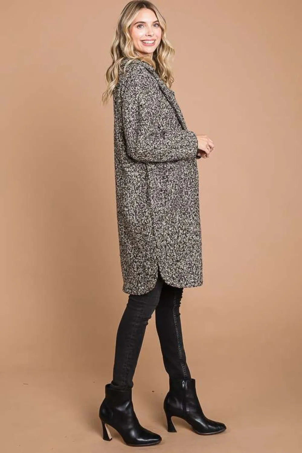 Culture Code Full Size Lapel Collar Double Breast Teddy Coat f0bc6989-6899-43e9-a321-bc583d9e09f8-Max