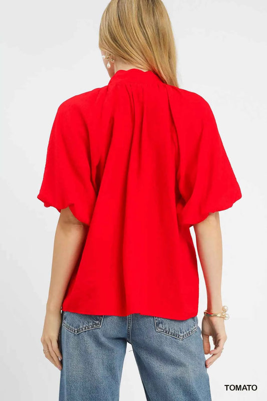 Embroidered Boho Puff Sleeve Blouse f0c55b6f-9a71-4c35-93cf-4b6b62e8cff8-Max-Origin