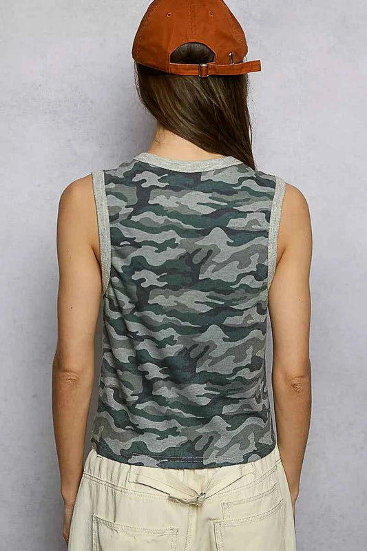 Studded Camouflage V-Neck Cropped Tank f0e7bb2c-22cd-4e25-b8c1-791f0db65a3e-Max-Origin