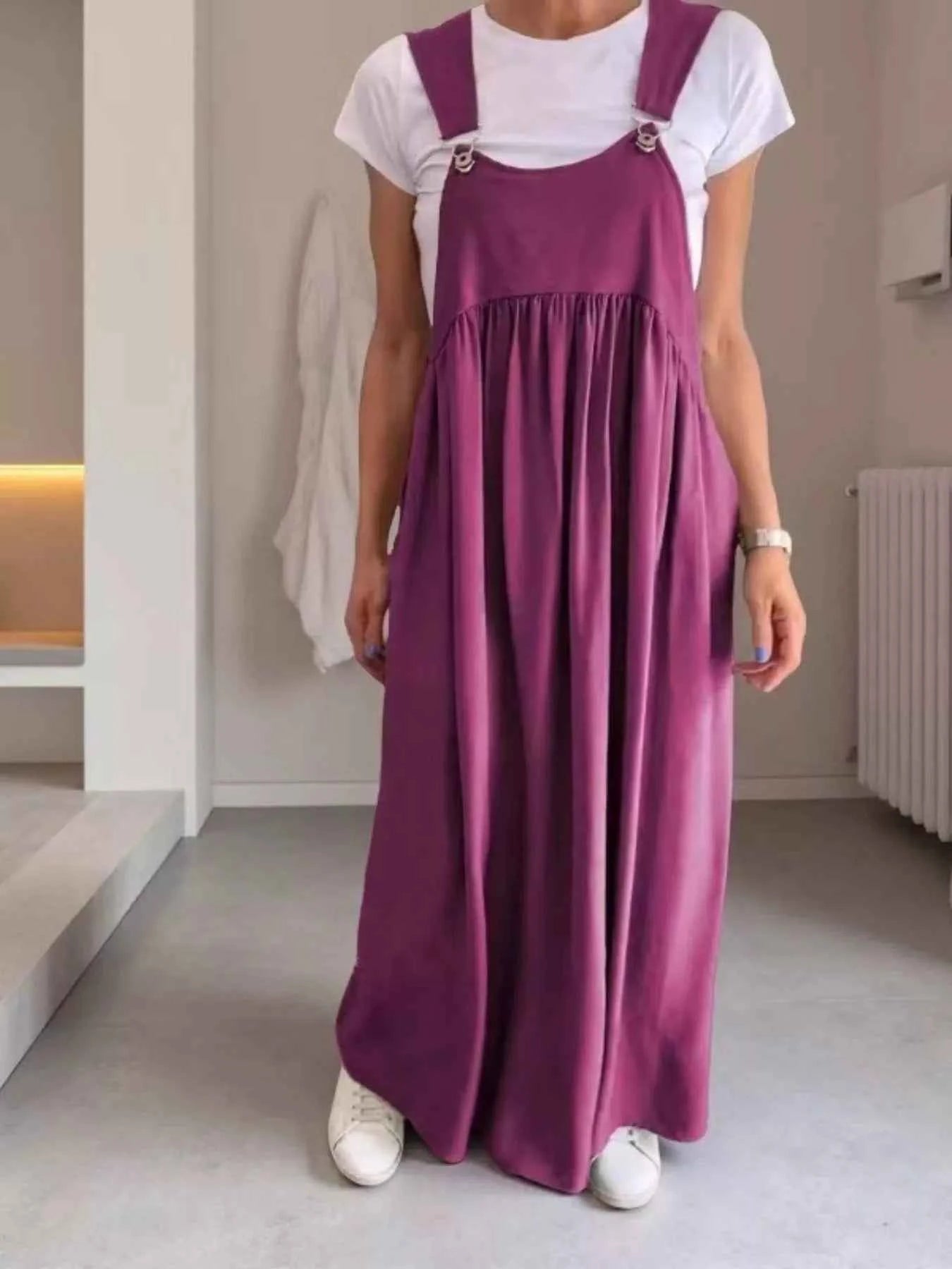 Full Size Ruched Wide Strap Overall Maxi Dress Plus Size f0eaf0a3-db32-4c91-baac-5707cbe76ace-Max-Origin
