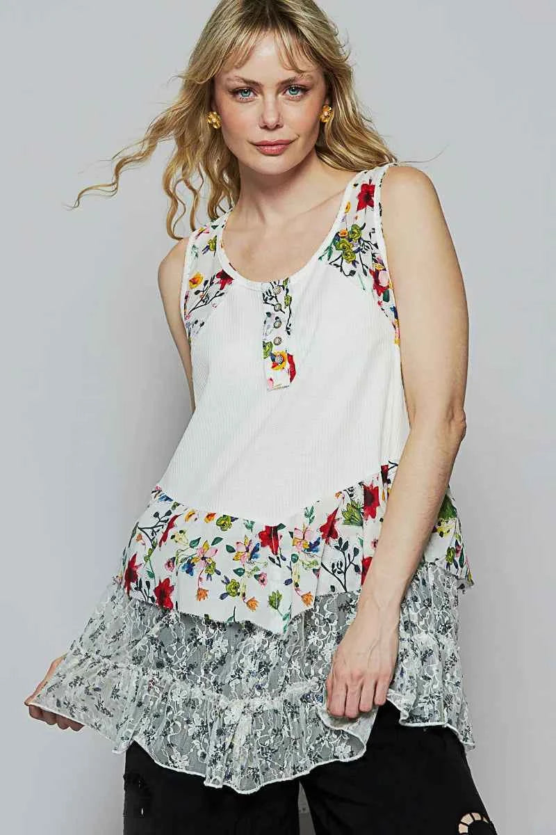 POL Floral Print Scoop Neck Tank with Lace Trim f0fe583e-800a-4e08-bbe9-d72230db9ef7-Max-Origin