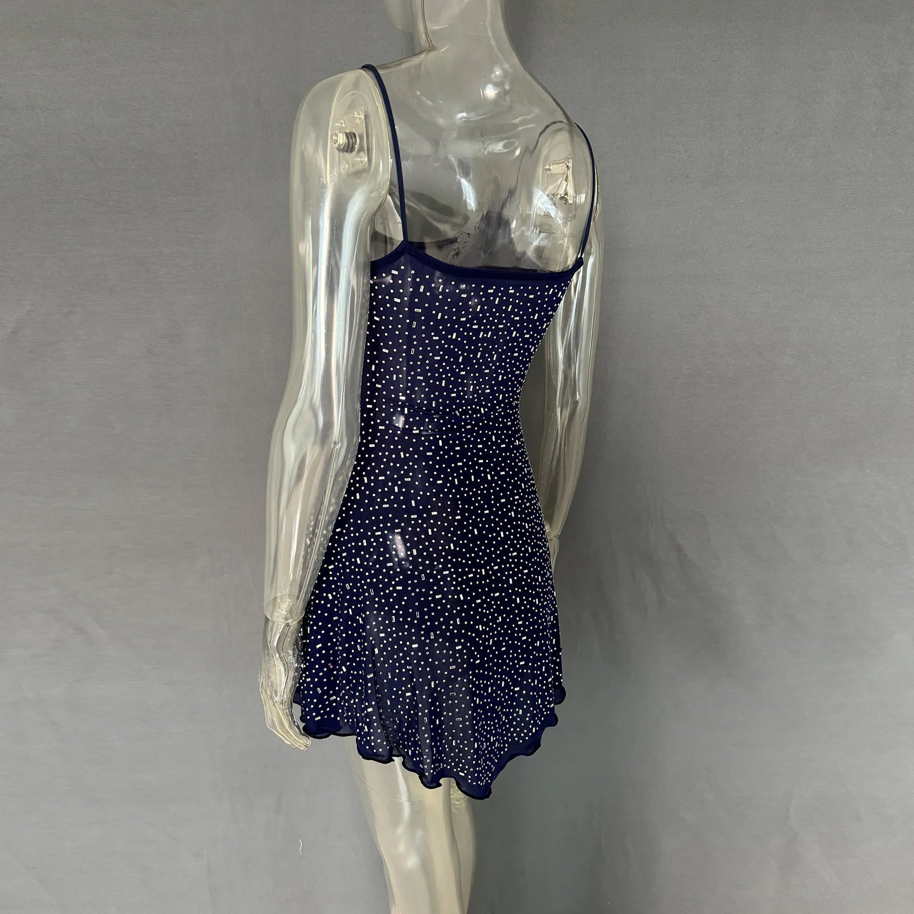Rhinestone Decor Mini Cami Dress f110cec2-96b0-4dce-8d78-e420c26ab279-Max-Origin