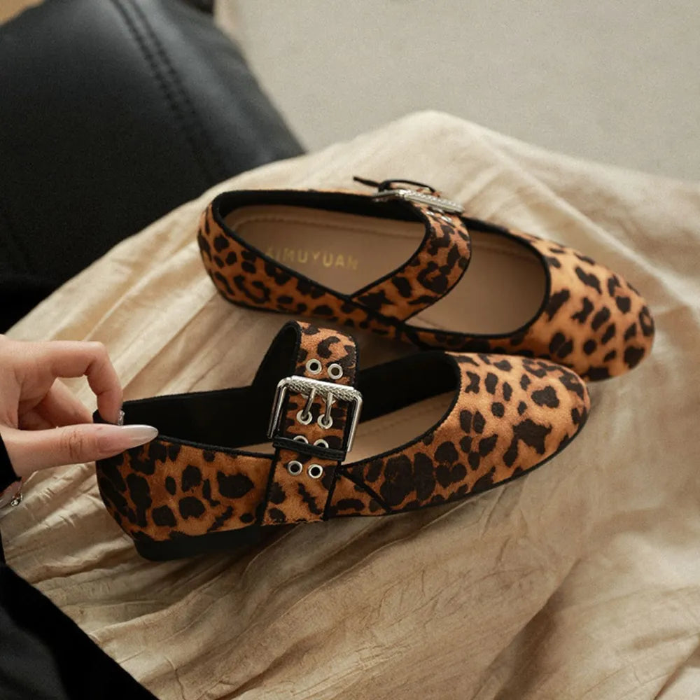 Round Toe Flats Loafers f12ae597-a58b-43dd-9161-428c7219f88f-Max