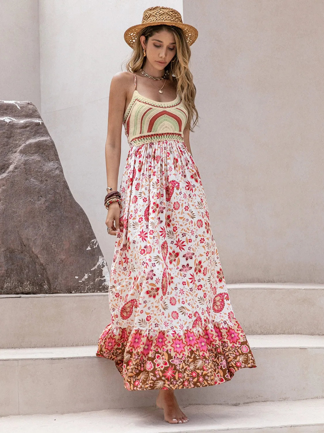 Printed Scoop Neck Cami Dress f161de04-f4d7-4e45-bf5f-be7e9f793289-Max-Origin