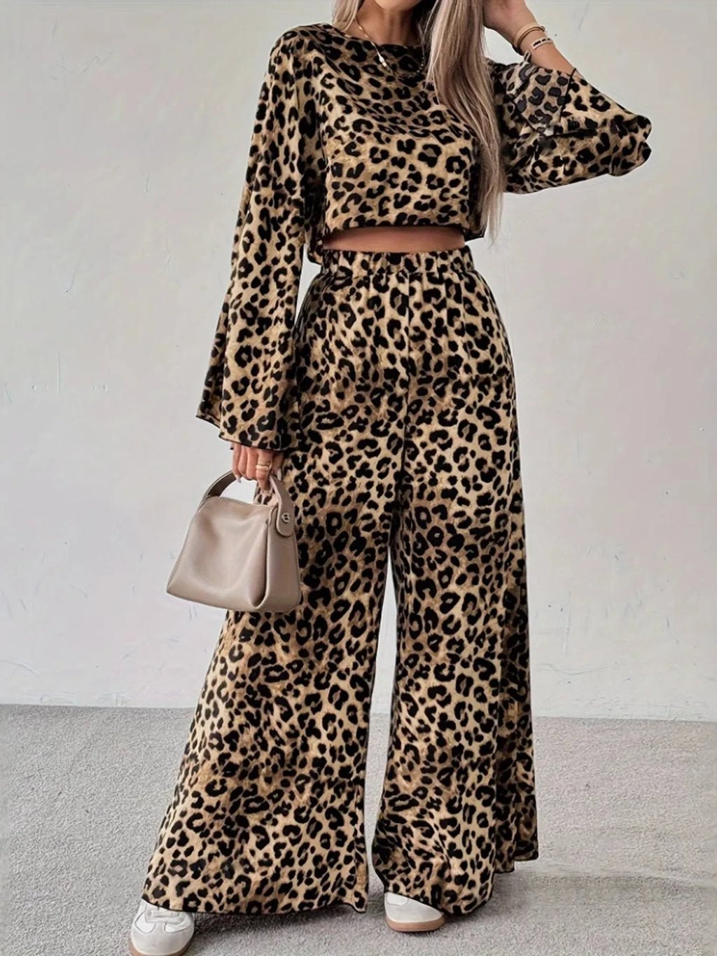 Leopard Print Long Sleeve Top and Pants Set f1ab3deb85624ab4806f0b81c018096d-Max-Origin