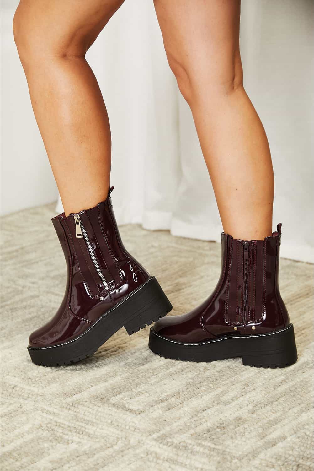 Forever Link Side Zip Platform Boots f1cb0d8583b64885afb8f6b864c9d023-Max