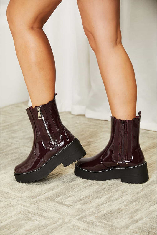 Forever Link Side Zip Platform Boots f1cb0d8583b64885afb8f6b864c9d023-Max