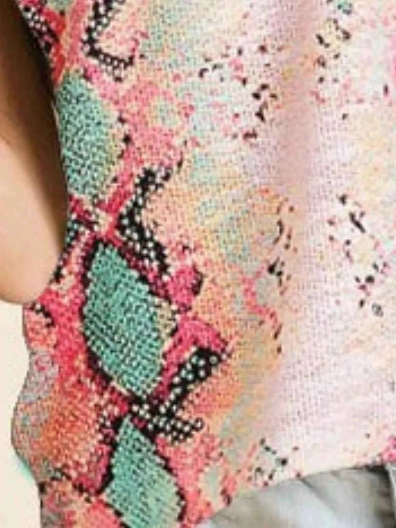 BiBi Snakeskin Low Gauge Sleeveless Top f1d2f805-45b1-4c1b-9641-fc57676ce32c-Max-Origin