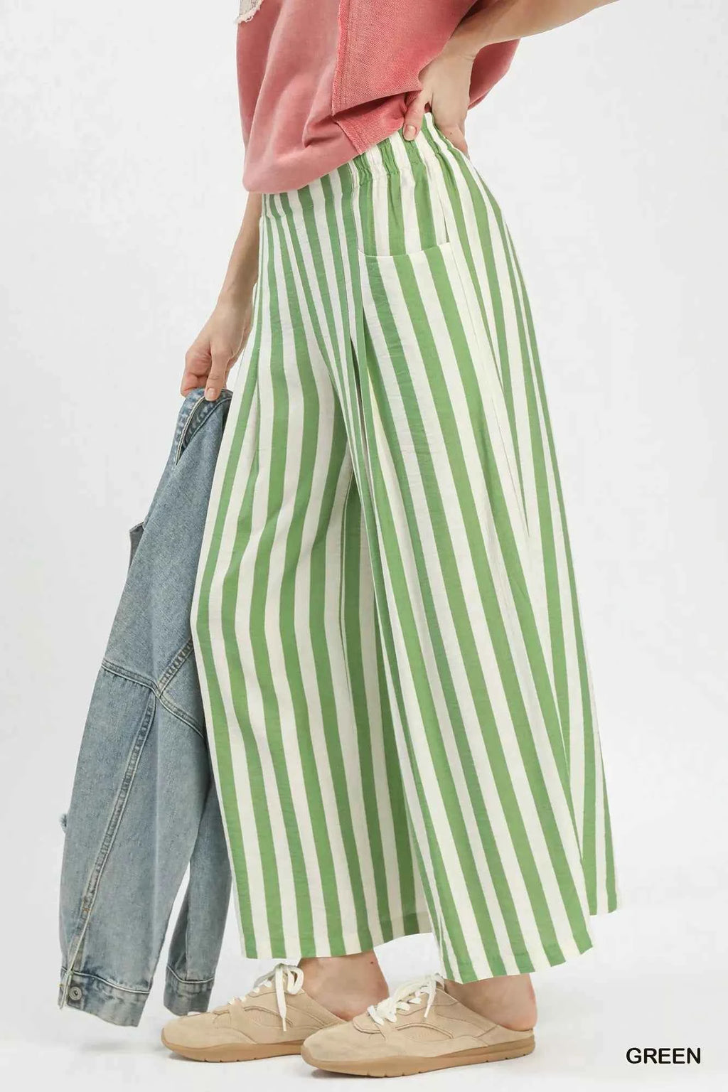 Umgee Vertical Stripe Wide Leg Pants f1f00a15-4fd1-492a-8971-0296d868af39-Max-Origin