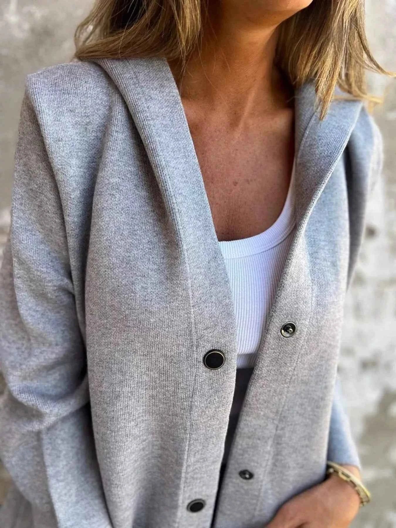 Full Size Snap Down Long Sleeve Hooded Outerwear Plus Size f2169e63f5784e7d8b79100414f0aa95-Max-Origin
