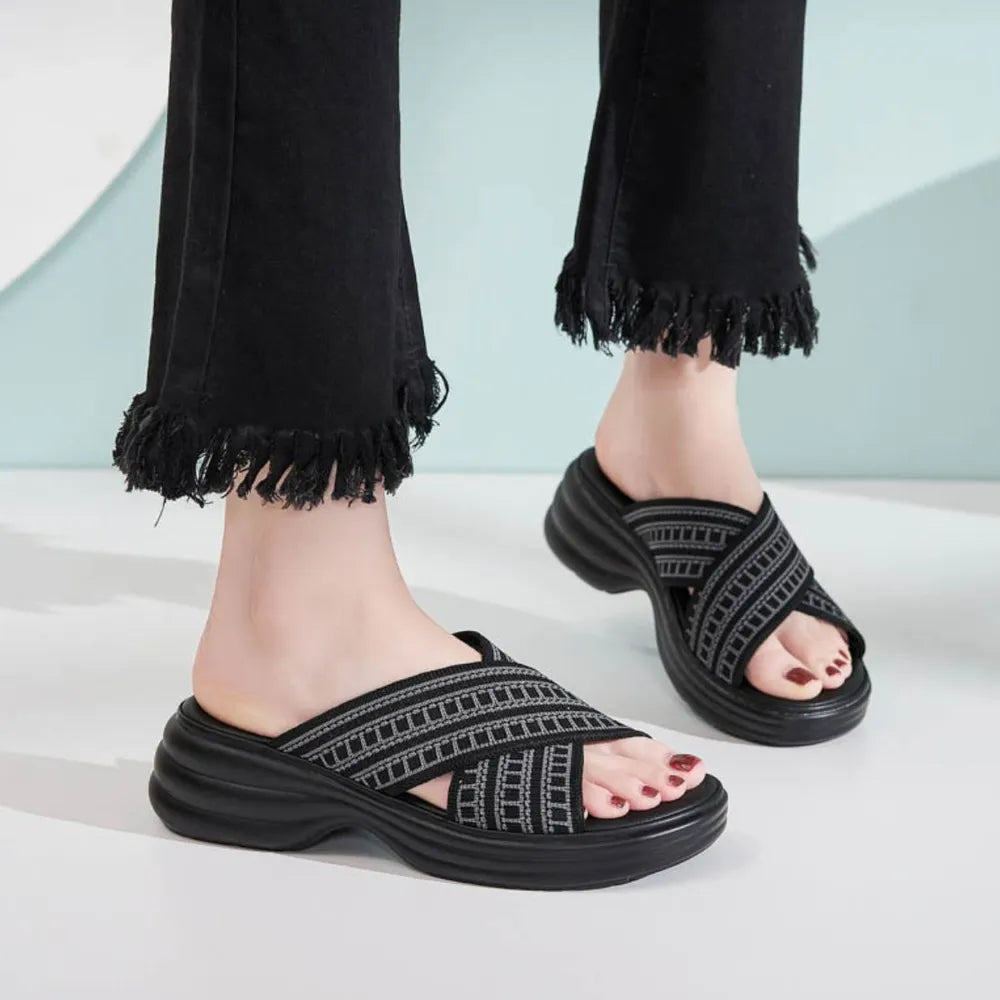 Open Toe Flats Sandals f21e00e3-4c23-4060-b322-72547c59b23f-Max