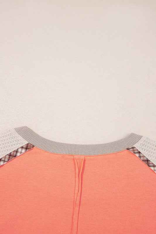 Adele Patchwork Bracelet Sleeve Top f2243861-1966-4af7-b46e-f293f0d7660f