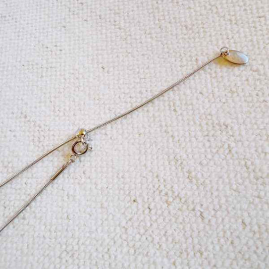 Two-Tone Petite Heart Pendant Necklace f22cc5a7-2490-407a-b516-f403d368b40a