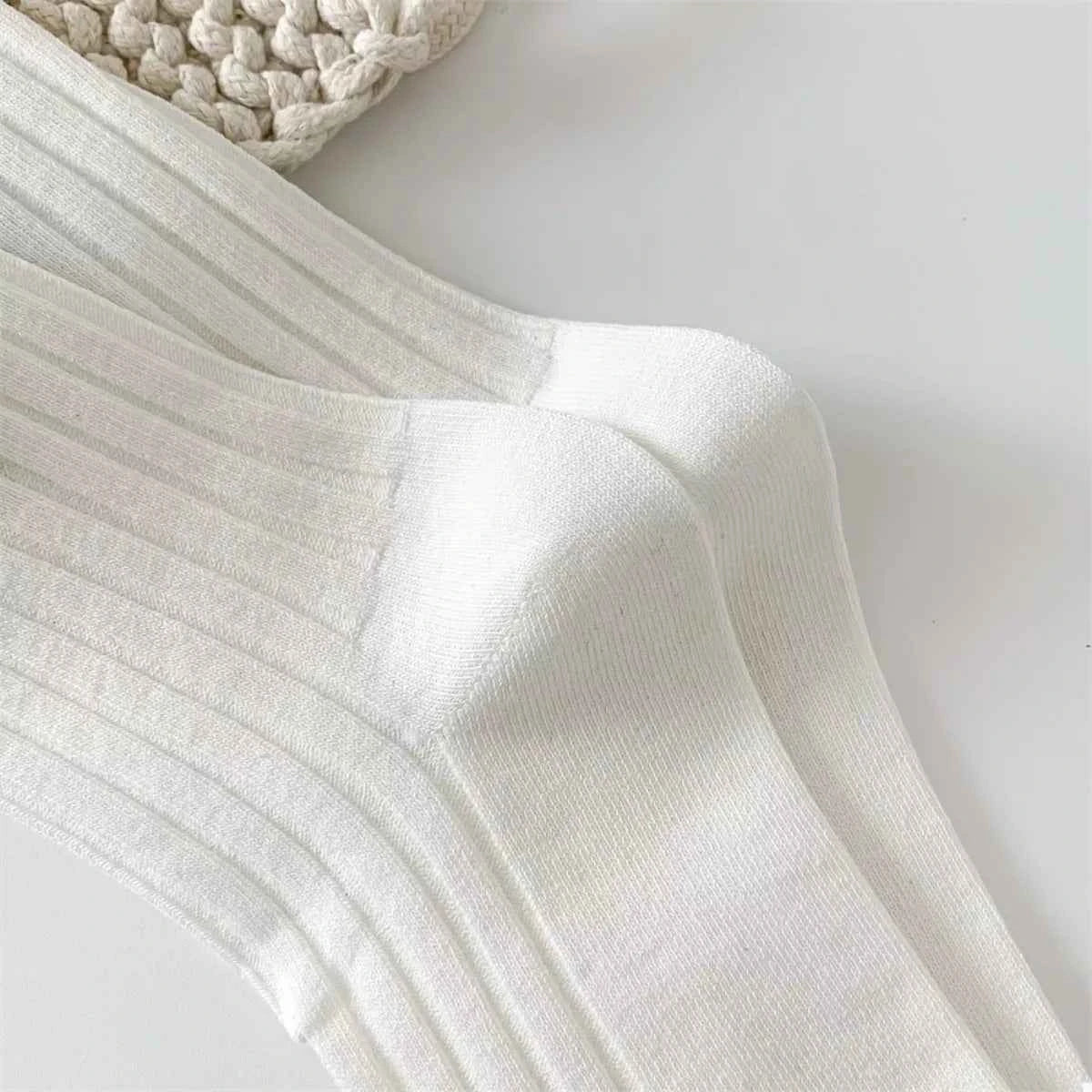 Breathable Ribbed Knit Crew Socks f24d6178-7216-4334-b7ed-18a5e748277a-Max-Origin