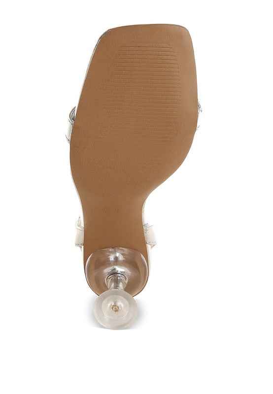 Ebina Charm Detail Spool Heels f254e920-aecd-4080-8046-d6f7dd81c7ea