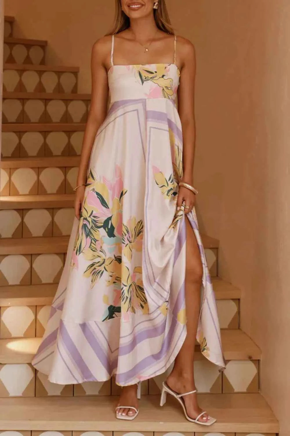 Printed Square Neck Cami Maxi Dress f25c2c38-5ee7-4d75-8983-4714a3e594b2-Max-Origin