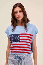 SO ME Fourth Of July American Flag Boxy Fit Sweater Top f26a1344-96cd-40e9-a835-63186870f7b4-Max-Origin