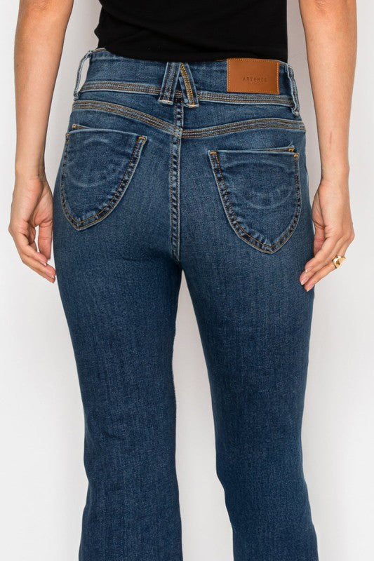 Simone Tummy Control High Rise Bootcut Jeans f2766d0f-7923-4b44-b700-d34c83f6bf9e