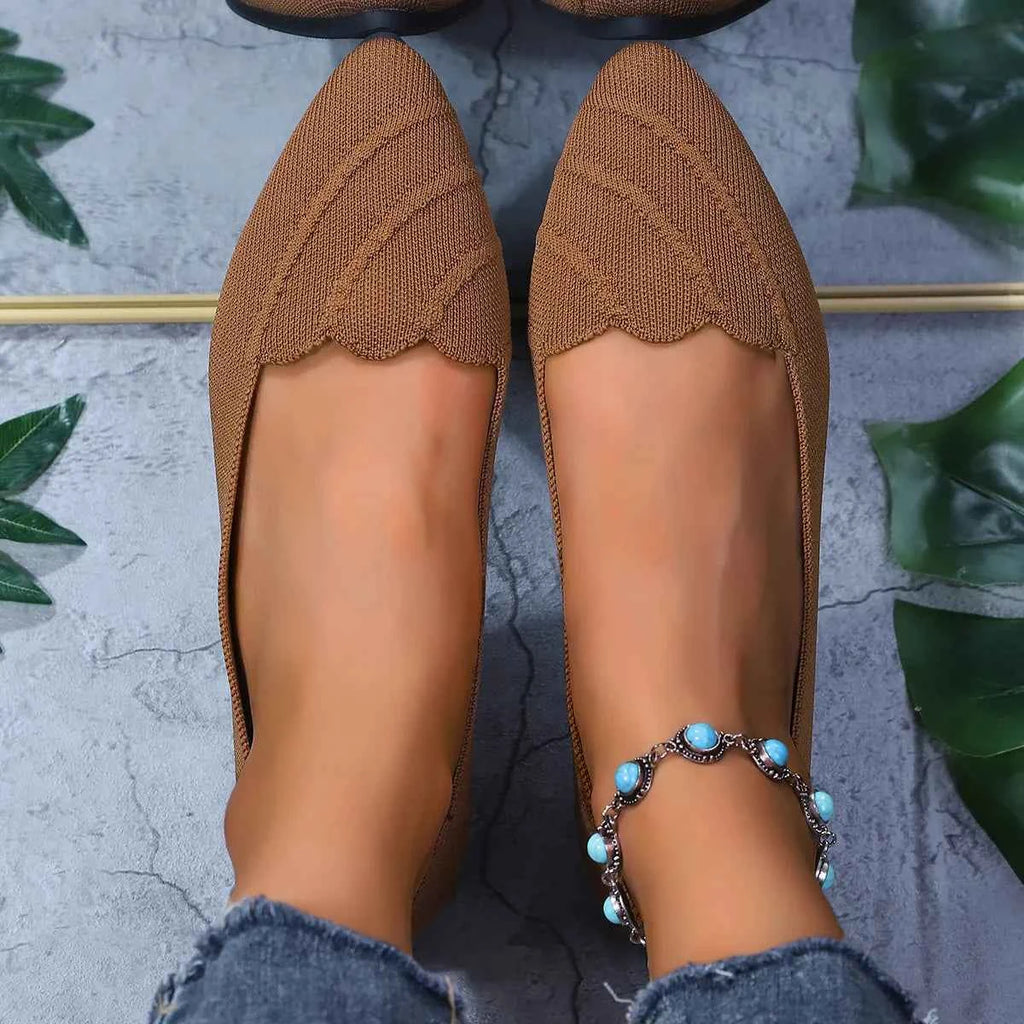 Point Toe Flat Slip-Ons f276f652426041989a555186c0c9643a-Max-Origin