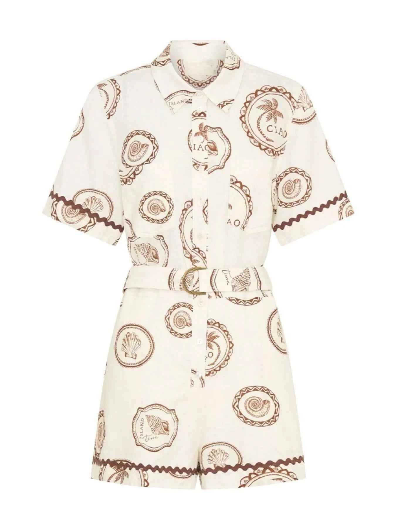 Printed Button-Up Half Sleeve Romper f2b2f67b-ce42-4535-97cb-9c625a7b1359-Max-Origin