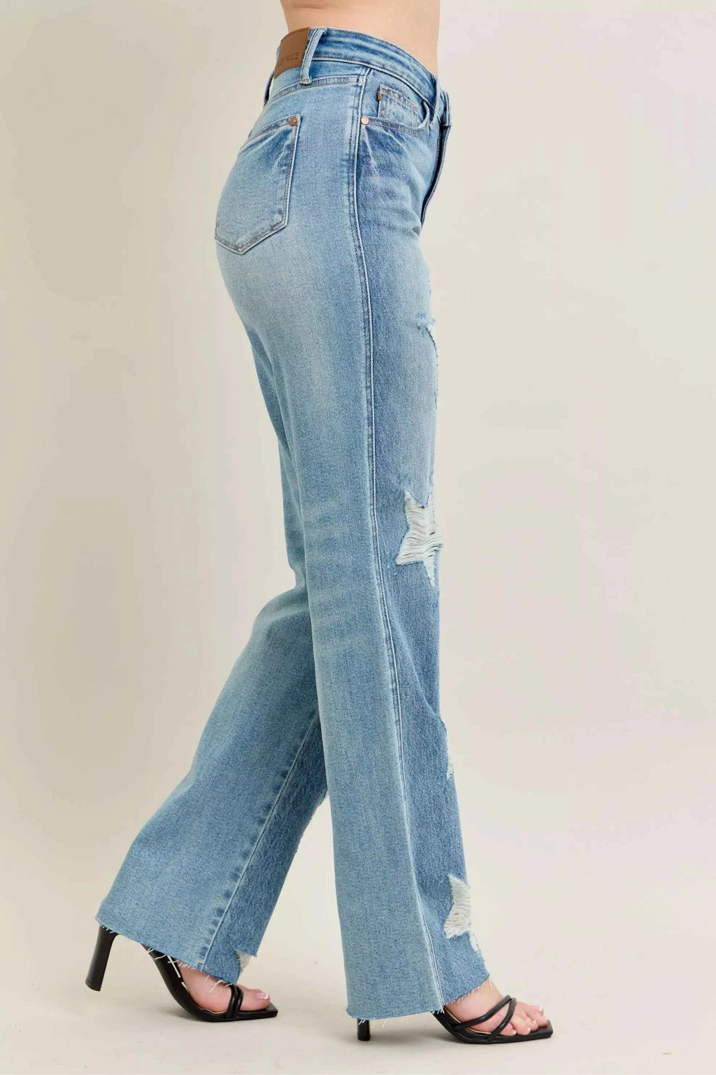Judy Blue Full Size High Waist Rigid Magic Star Shaped Destroy 90's Straight Jeans Plus Size f2cf23f635a748d7b1d0492c1778d0b5-Max-Origin