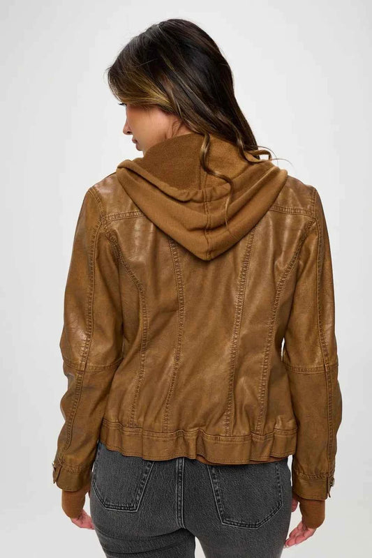 Coalition LA Double Zip Hooded Long Sleeve Jacket f2d47328-ea0a-4a4d-8e55-d389e9866b19-Max