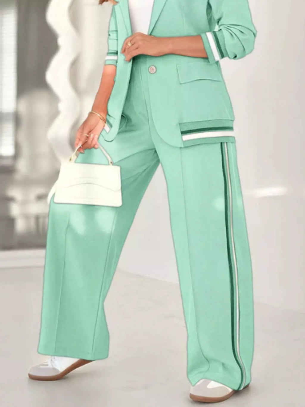Full Size Striped Trim Button Down Jacket and Pants Set Plus Size f2d9f817-0486-42cc-96ad-9e494d32a841-Max-Origin