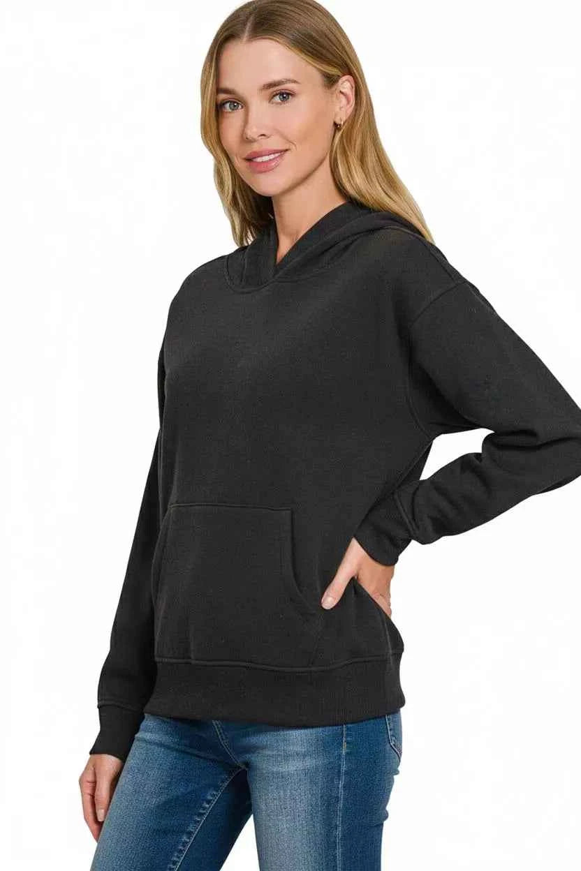 Zenana Fleece Kangaroo Pocket Hoodie f2dcf175-059b-4d26-bedb-32cb05acb3df-Max-Origin