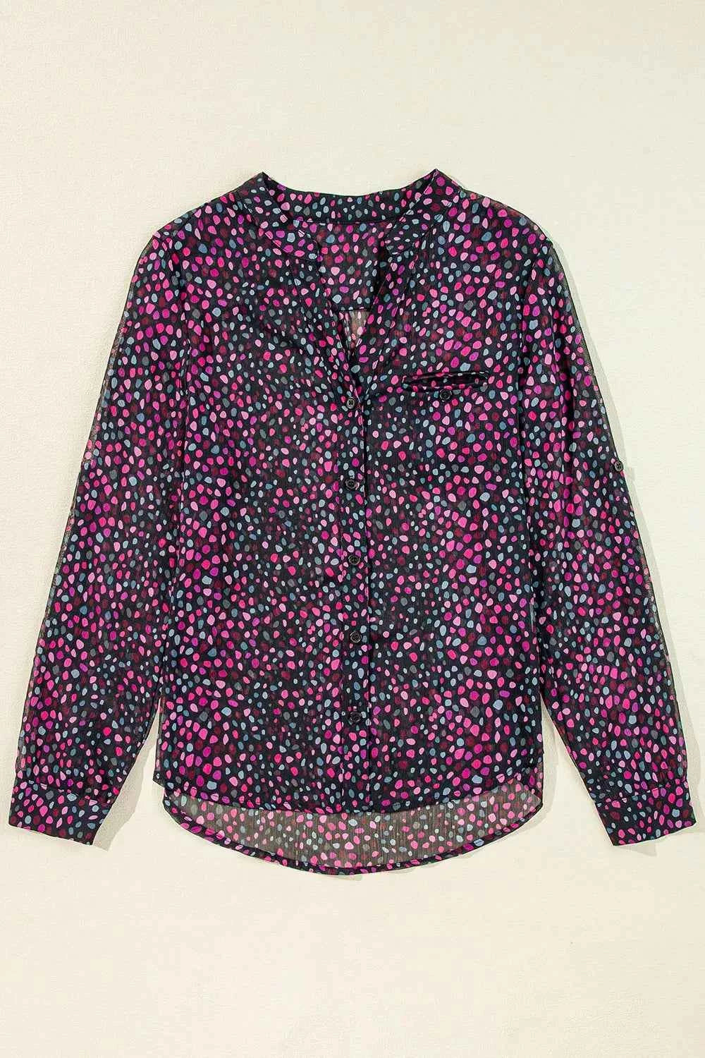 Polka Dot Button Up Shirt f2f53a04-0836-41bf-956c-da2d6c0b1363-Max-Origin