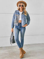 Snake Print Button Up Denim Jacket f2fd3341-8391-40a6-af63-b55aa5402b2f-Max-Origin