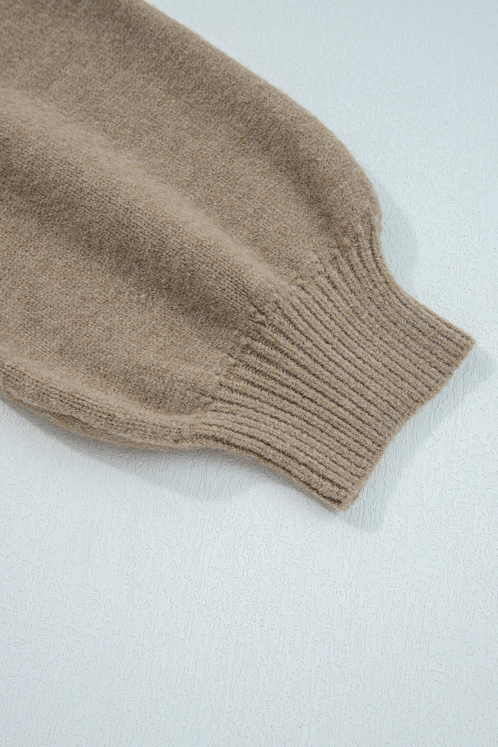 Dark Khaki Pocket Pullover Sweater f2ff10938e4200b9