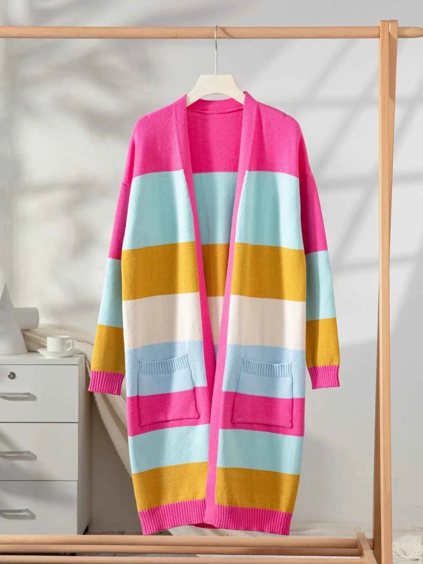 Color Block Open Front Cardigan f32af581-d172-4d2f-9e04-2964f890df89-Max-Origin