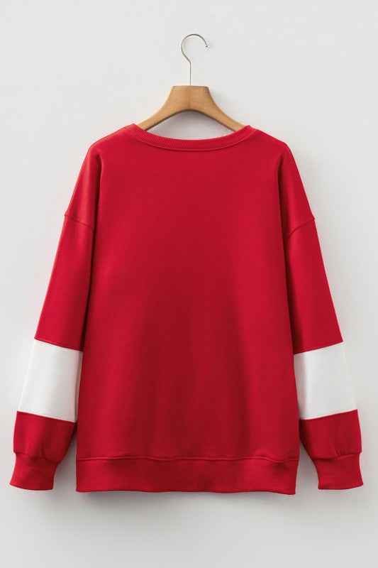 Phoebe Drop Shoulder Baggy Sweatshirt f3317103-645d-43db-b434-6f0514e92b2c