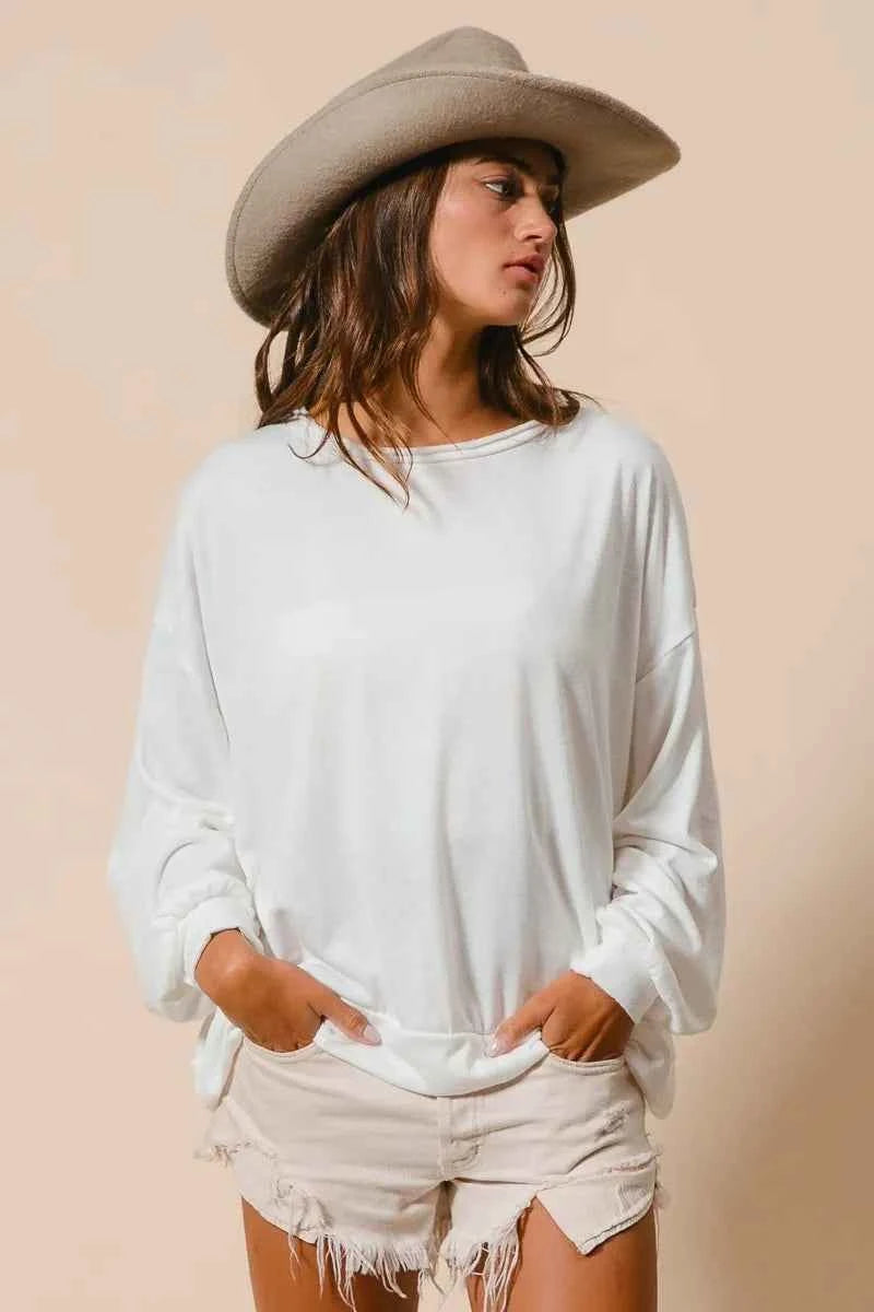 Loop Terry Pull Over With Cut Edge Band f34efabf257840a0adb31fcc9c3eca02-Max-Origin