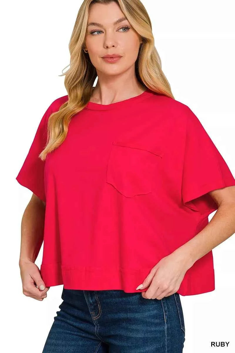 Zenana Exposed Seam Boxy Top RUBY f36d192b6b7d48a0a674326125071365-Max-Origin