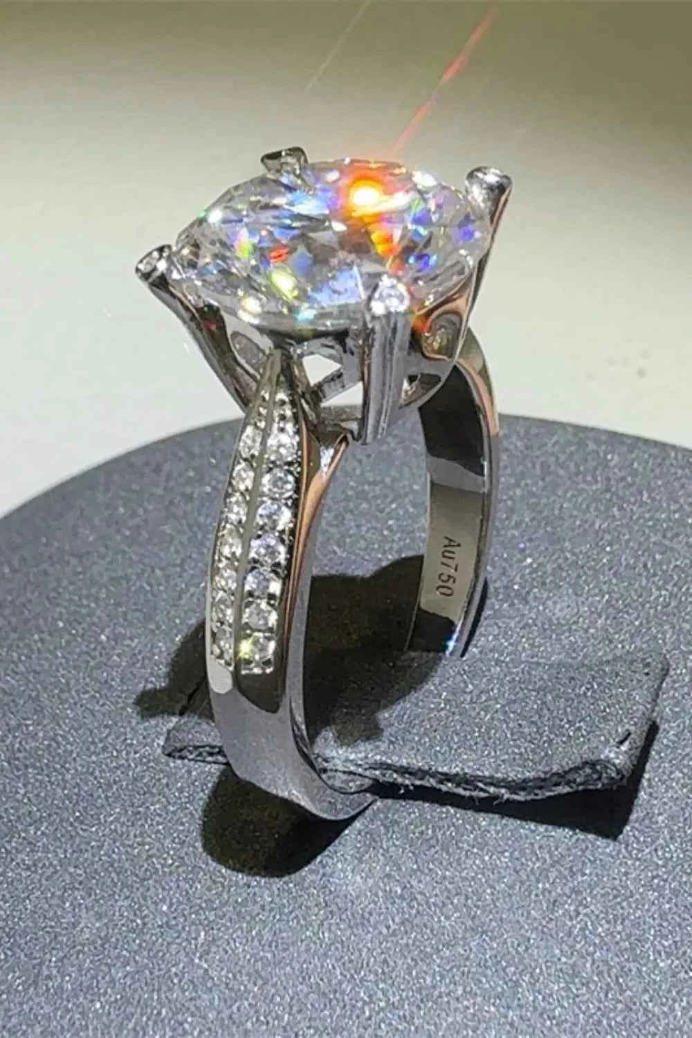 5 Carat Moissanite 925 Sterling Silver Ring f39e72d4-1e42-4c57-bd7c-8f76af65d679-Max