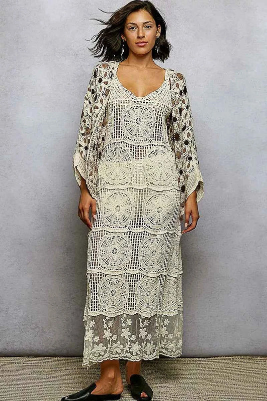 Open Front Floral Pattern Crochet Cardigan f3c93509-7881-4737-8f4a-89a96eb9c147-Max-Origin