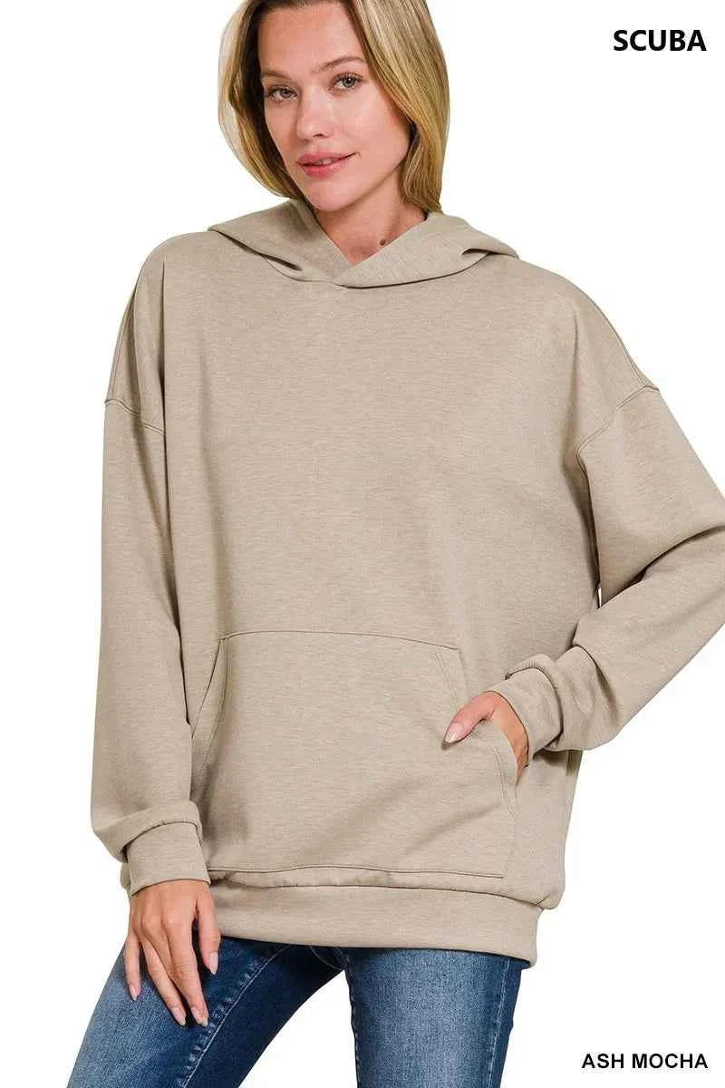 Zenana Oversized Scuba Hoodie with Kangaroo Pocket f3cd176941cb40b9b6d90a4605024e12-Max-Origin