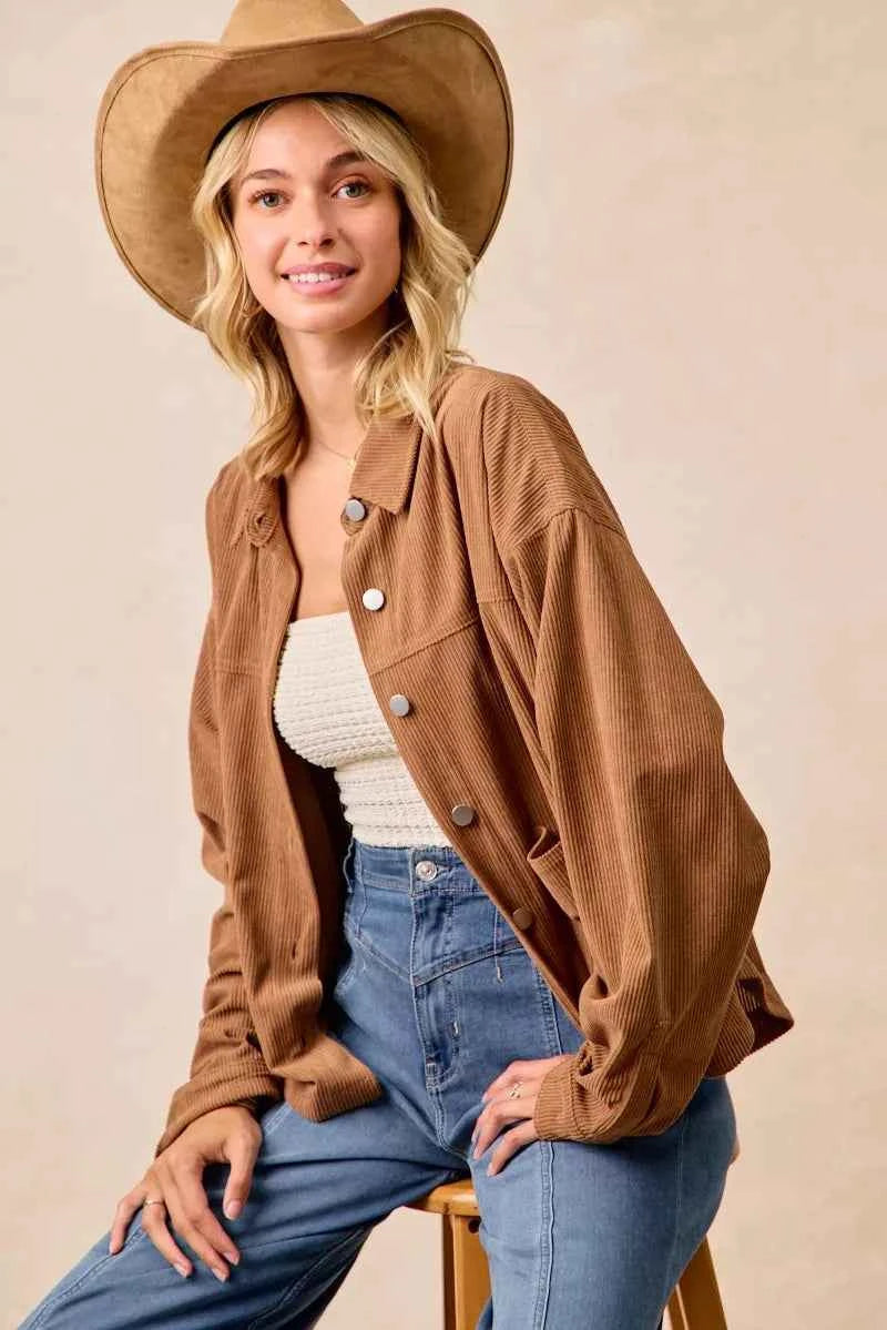 Corduroy Relaxed Fit Shacket with Back Pleat f3ddeb754f11483f9e135607383a326e-Max-Origin