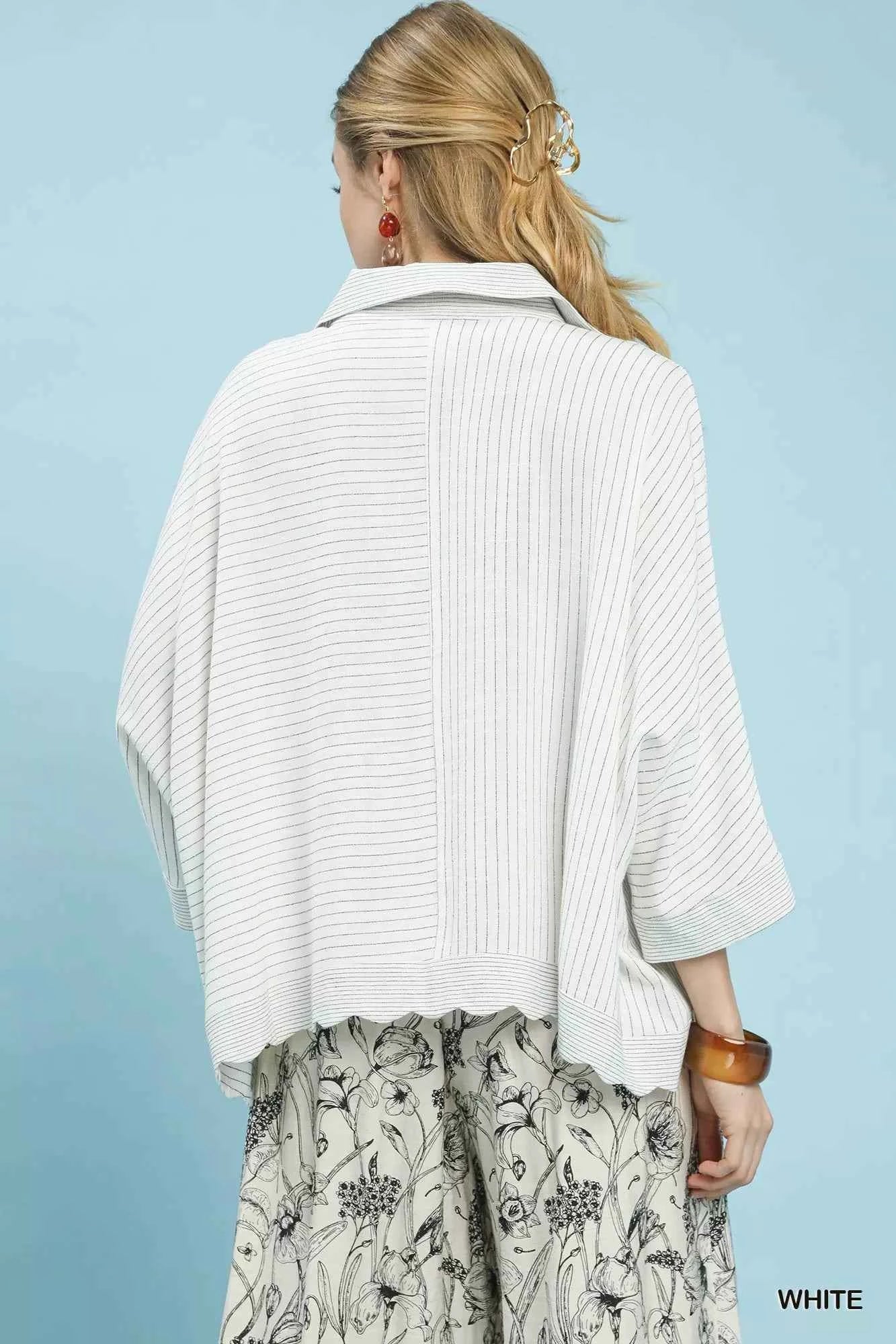 Umgee Oversized Striped Button-Down Shirt f3e9a447-af32-4839-9d27-a3d291befc20-Max-Origin