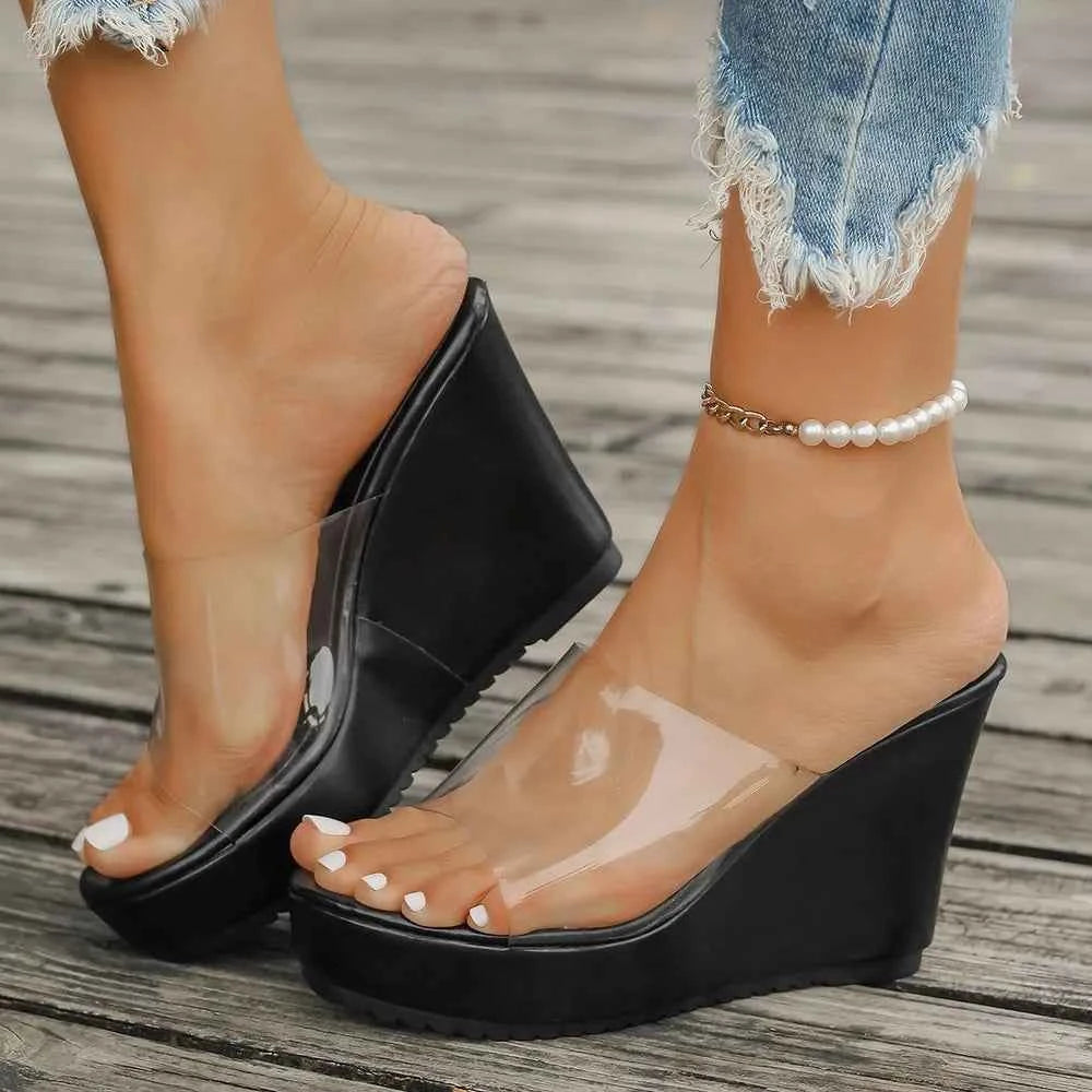 Open Toe Wedge Sandals f3ec42f8-187e-48c0-ba47-a7727bb332b2-Max