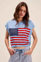 SO ME Fourth Of July American Flag Boxy Fit Sweater Top f43c6b9d-aebe-44c4-92d1-104f7f6e05a2-Max-Origin